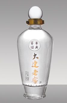 晶白玻璃酒瓶-JP15