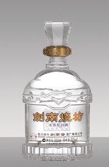 晶白玻璃酒瓶-JP11