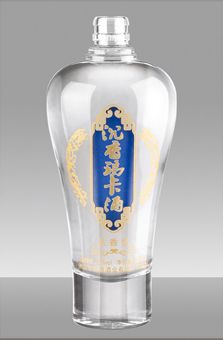 晶白玻璃酒瓶-JP09