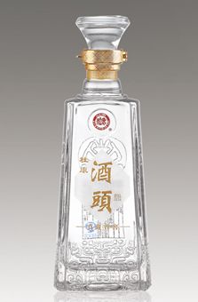 晶白玻璃酒瓶-JP12