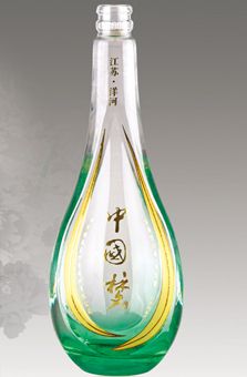 晶白玻璃酒瓶-JP08