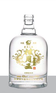 晶白玻璃瓶 CH-J-076-500ml